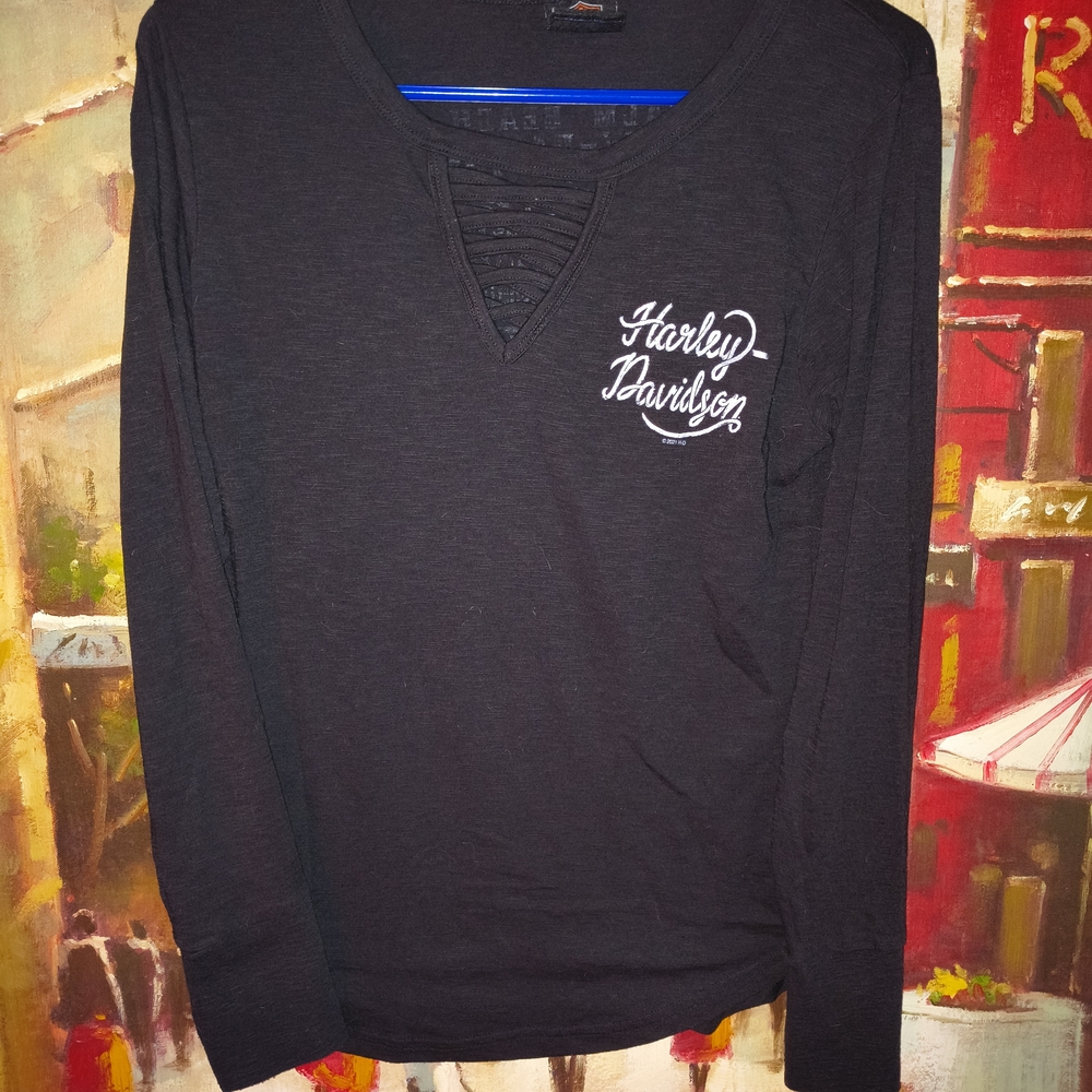 Harley-Davidson Black Tee with Iconic Logo